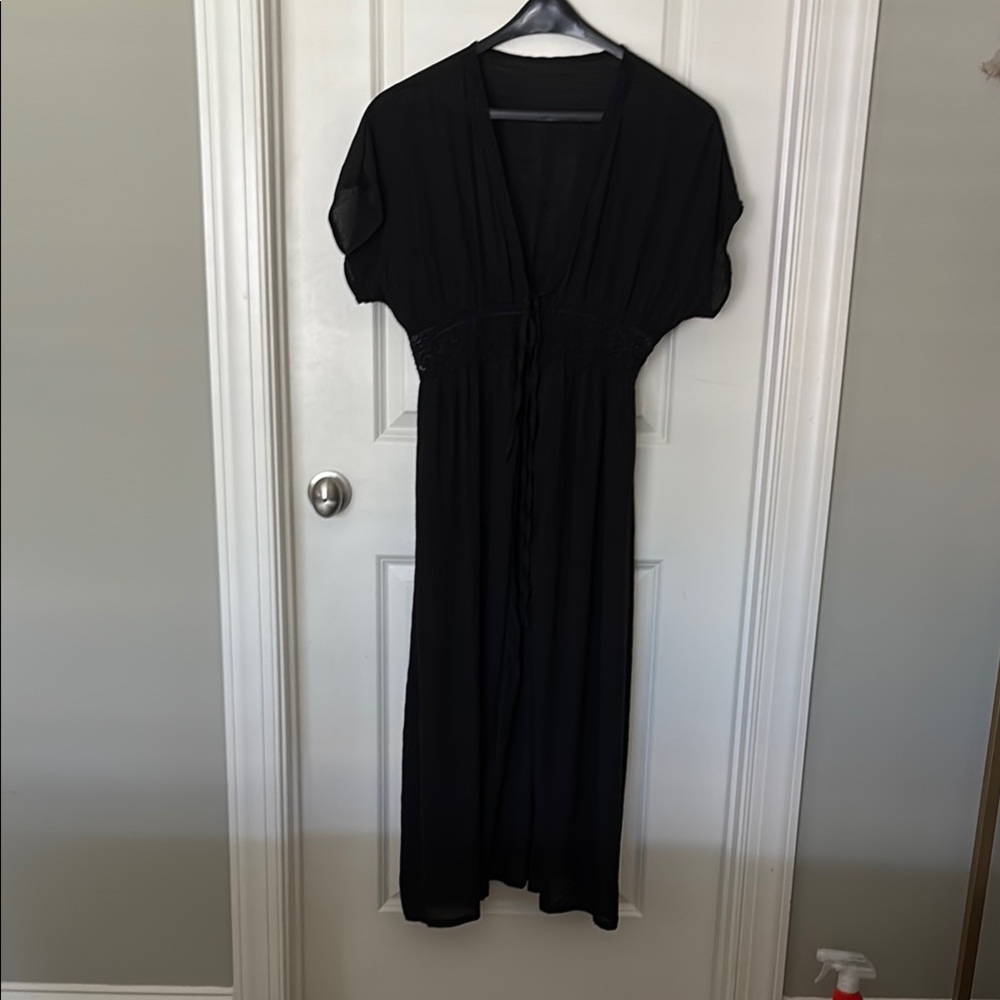 Elegant Black Women's Dress